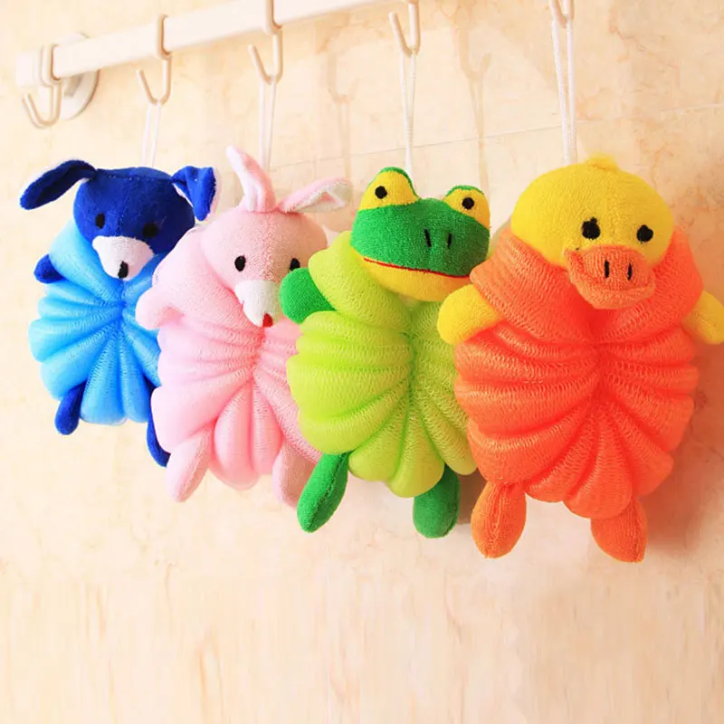 Newborn /Natural Breathe Freely /Soft Baby Bath Sponge/ Cartoon Great