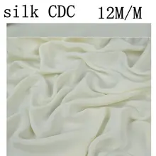 Natrue blanc 12 M/M soie crêpe de chine tissu gros