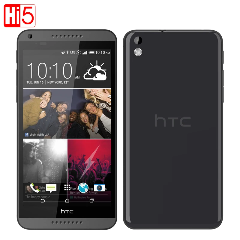Оригинальный Разблокирована HTC Desire 816 W Dual SIM мобильный телефон Quad Core 1.5 ГБ RAM 8 Г ROM