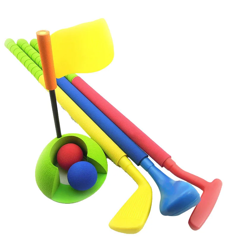 Amazing Fun Soft Rubber Golf Balls toys for children Family parent