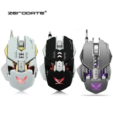 X300GY Professional Mouse Gamer 3200DPI Wired Gaming Mouse 7Keys Programmable Mechanical Macro Definition USB Mouse For Computer 2018 new usb2 0 3200dpi mechanical mouse game macro program metal compound water cooling game mouse for cf lol