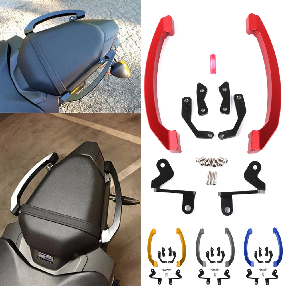 

MT07 MT 07 Grab Handle Bars Rear Seat Passenger Grab Rail Handle For Yamaha MT-07 FZ07 FZ 07 2014 2015 2016 2017 Handle