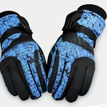 Разноцветные женские перчатки для катания на лыжах и сноуборде 1 пара зимние теплые спортивные перчатки для верховой езды на мотоцикле один размер мягкие митенки