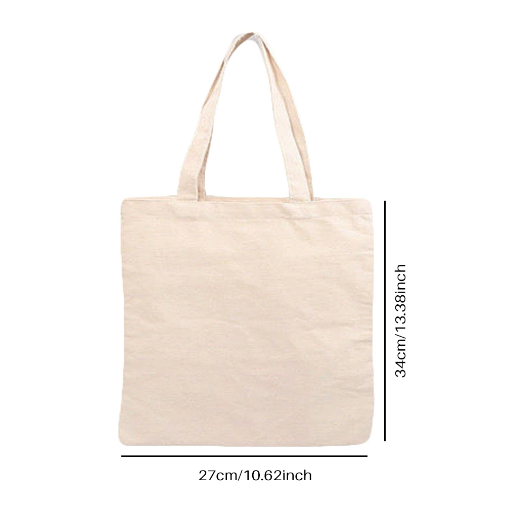 Fashion Eco Shopping Cotton Linen Tote Handbag Canvas Purse Bags Shoulder C7I2 