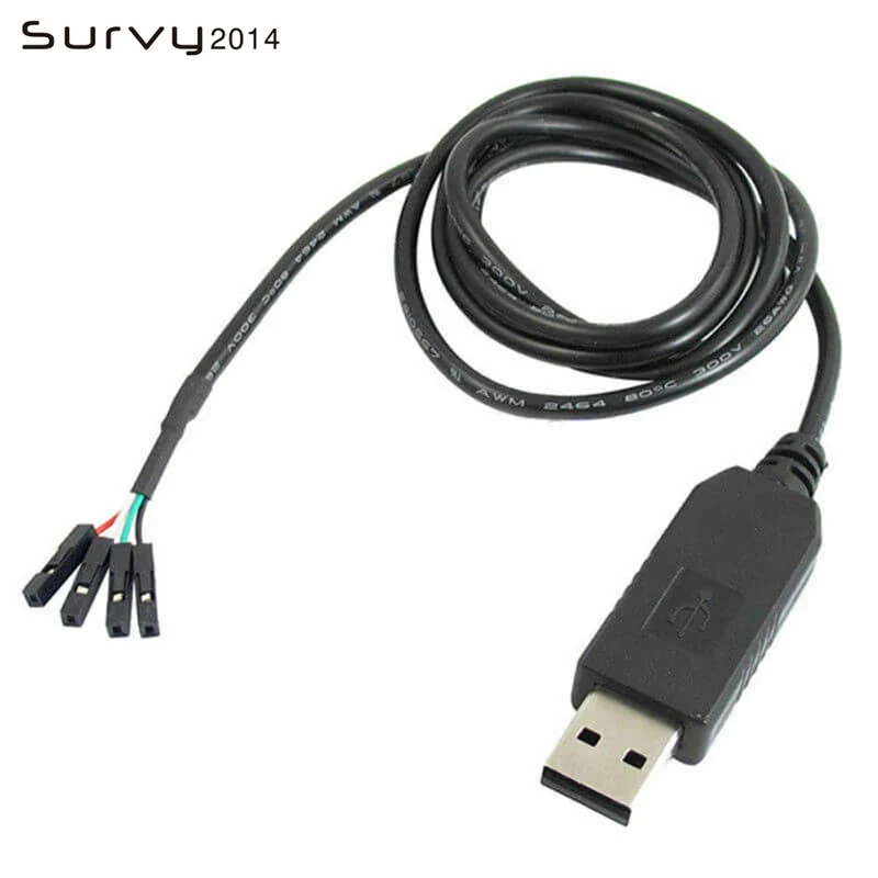 1pcs/lot PL2303 PL2303HX USB to UART TTL Cable module 4p 4 pin RS232 Converter in stock