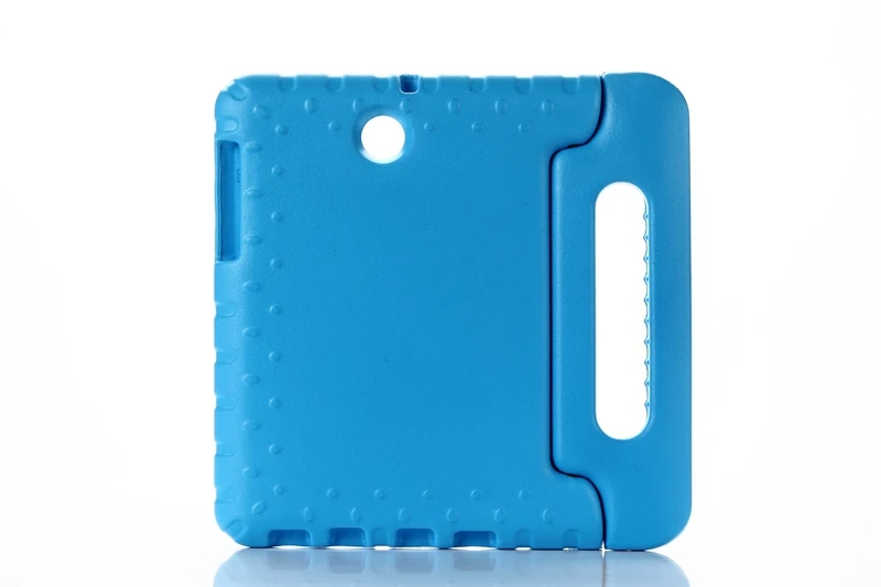 Чехол для samsung Galaxy Tab S2 8,0/T710 T715 ручной ударопрочный EVA чехол для всего тела детский силиконовый чехол - Цвет: Синий