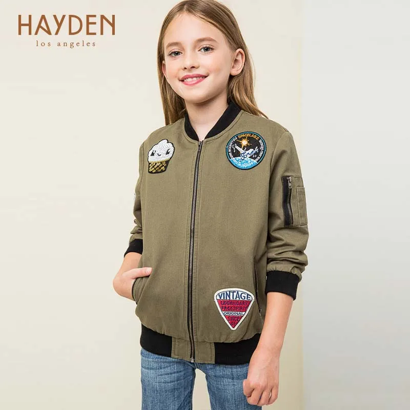 teenage girls winter jackets and outerwear coat autumn spring 7 9 12