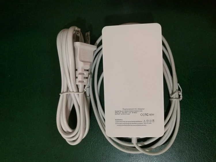 

New 1st Gen 60W L 5 Pins Tip Replacement AC Adapter 16.5V 3.65A Laptop Charger For macbook Laptop Power Adapter