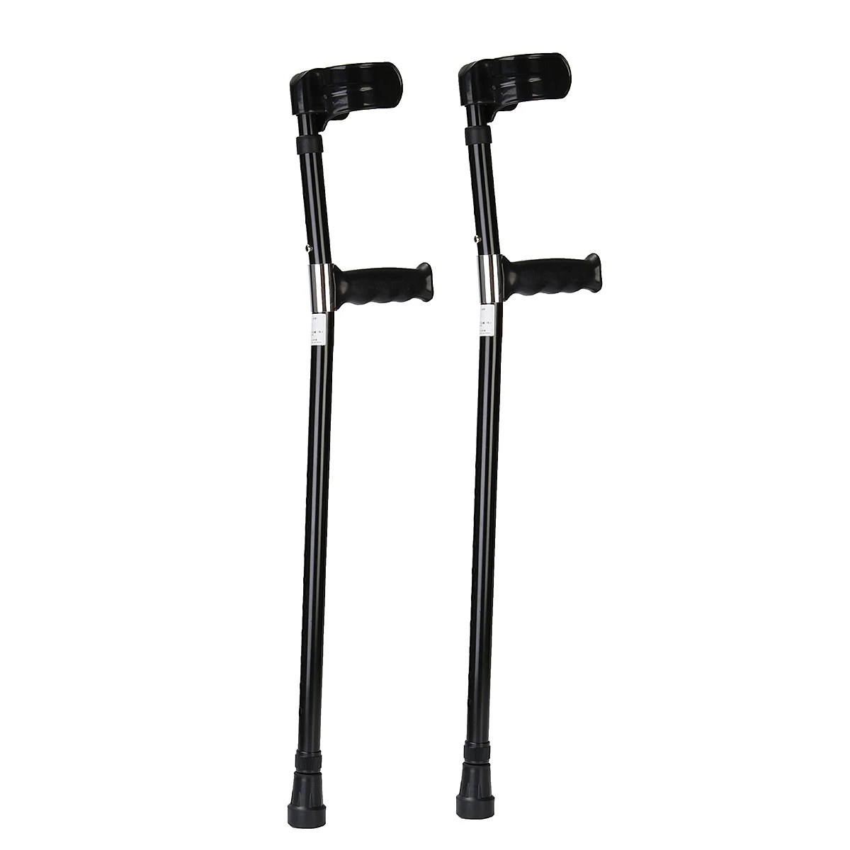 

1 Pair High Quality Aluminum Alloy Adjustable Forearm Crutches Elbow Auxiliary Equipment Personal Health Care Tool