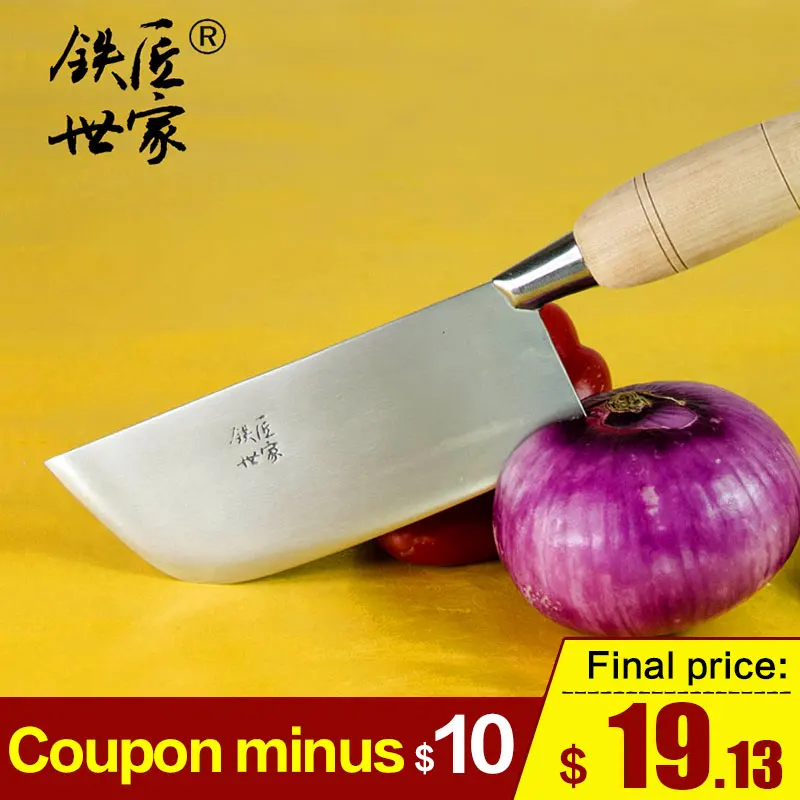 

Slicing knife chef cleaver knife chinese handmade forged stainless steel vegetable fruit meat bread knife cuchillos de cocina