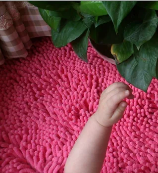 

Water wash chenille carpet living room coffee table bedroom carpet customize mats doormat