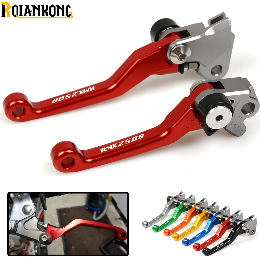 RMX250R Motorbike Dirt bike Pivot brake clutch lever  For SUZUKI RMX250R/S 1993 -1998 RMX250RS RMX 250RS RMX250 RS RM X250RS