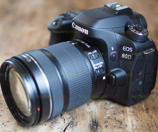 New Canon EOS 80D DSLR Camera Body with EF S 18 135mm f/3