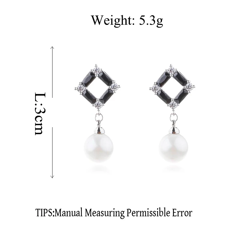 MENGJIQIAO-2018-New-Elegant-Square-Cubic-Zircon-Simulated-Pearl-Dangle-Pendientes-Women-Party-Accessories-Delicate-Drop (2)