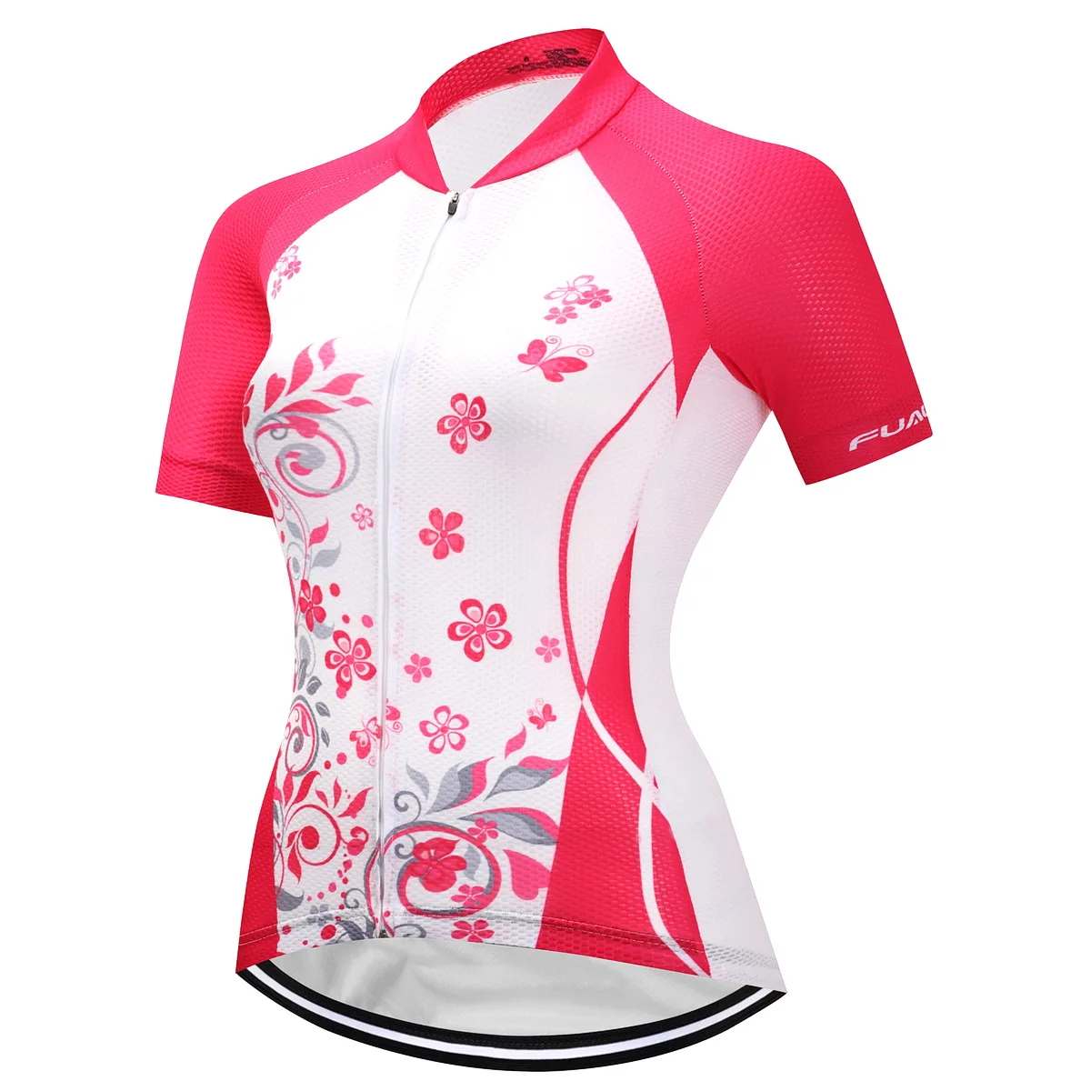 FUALRNY Hedia Top Quality Women Bike Shirt 100 Polyester Breathable Bicycle Clothes Summer UV