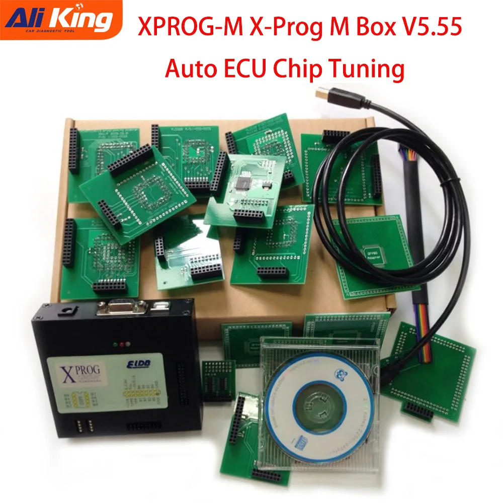 

2019 New XPROG V5.55 Metal Box Better than XPROG M V5.74 ECU Programming Interface Xprog-M V5.5.5ECU Chip Tuning programmer