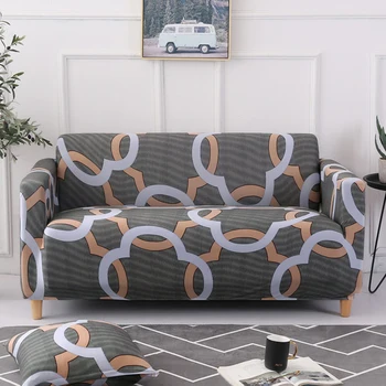 

All-inclusive Sofa Cover couch cover Polyester bench Covers Elastic stretchy Furniture Slipcovers For Christmas home decoration