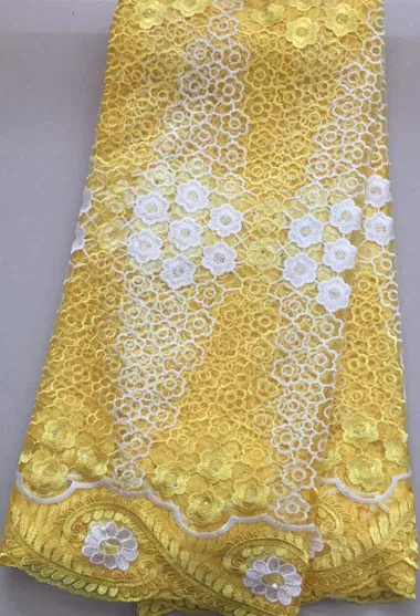 

French Net Lace Fabric 2019 Latest African Lace Fabric With Embroidery Mesh Tulle Lace Fabric High quality Nigerian Lace FLL3238
