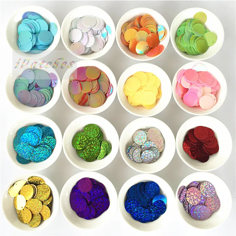 1000 Paillettes Rotonde 12mm Nero - Per Cucito E Fai Da Te - Foto 5