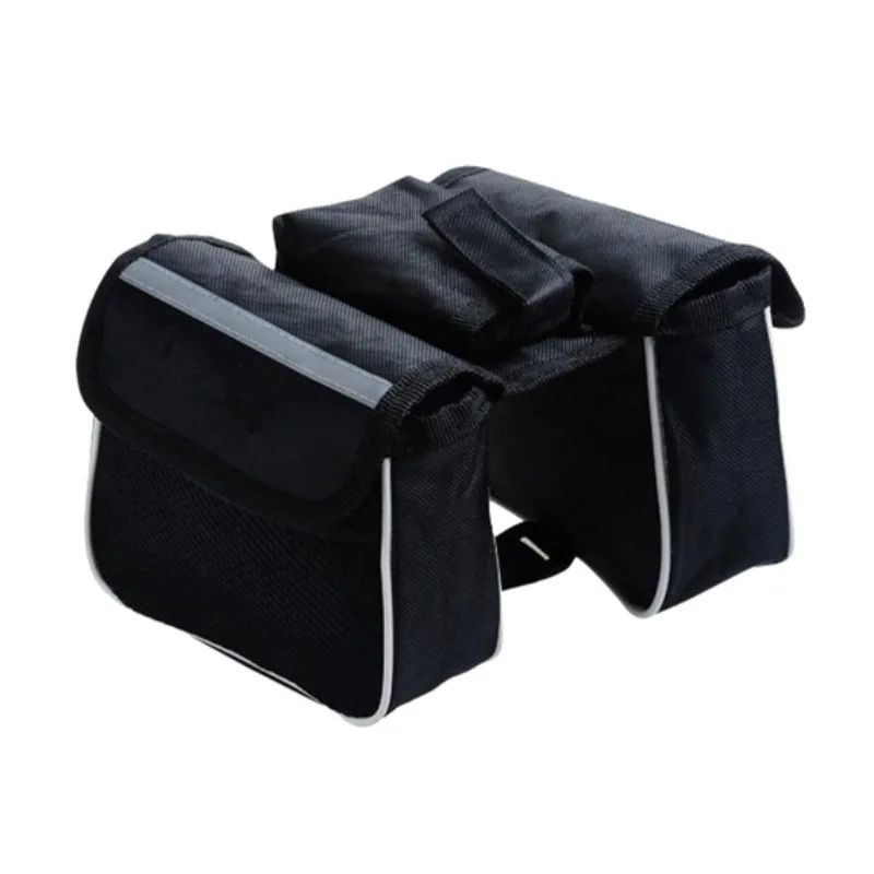 

Bicycle Double Bags Hanging riding bag three-in-one bicycle tube bag waterproof and durable practical mountain bike bicycle bag