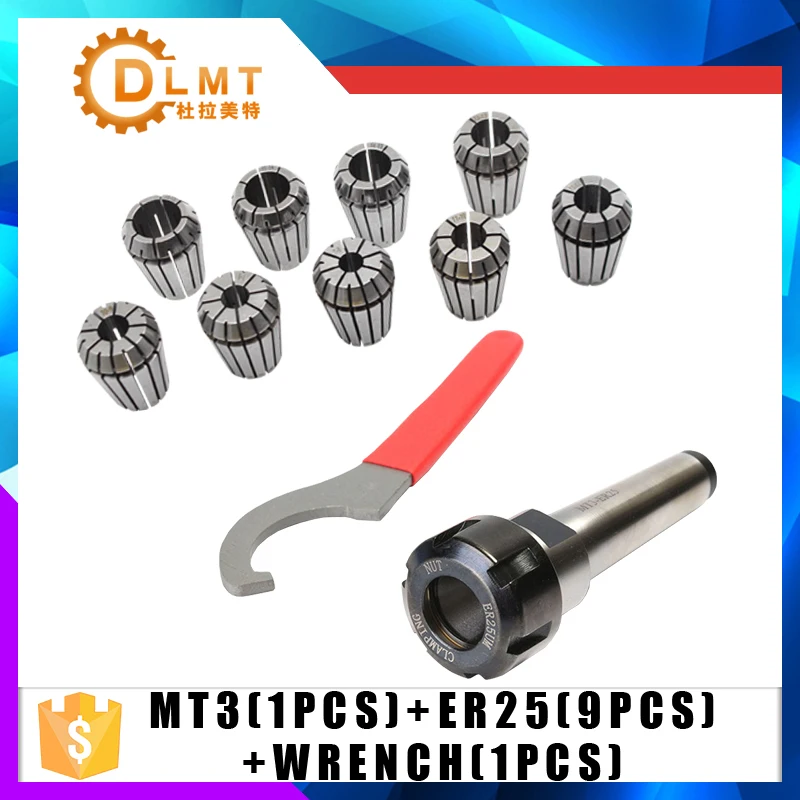 C10 ER11A 150L Collet Chuck Holder Straight Shank for CNC Milling SN-T