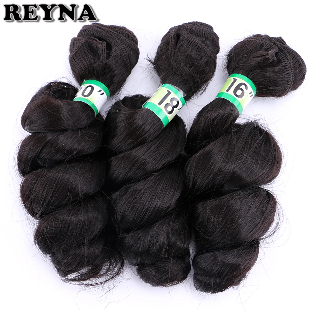 Pedaço de um monte de cabelo sintético