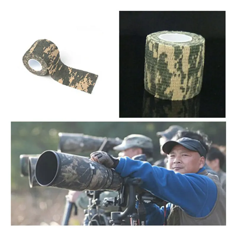New Army Camouflage Duct Tape Gun Rifle Stealth Wrap Desert Shooting Hunting 1 Rollin Bicycle