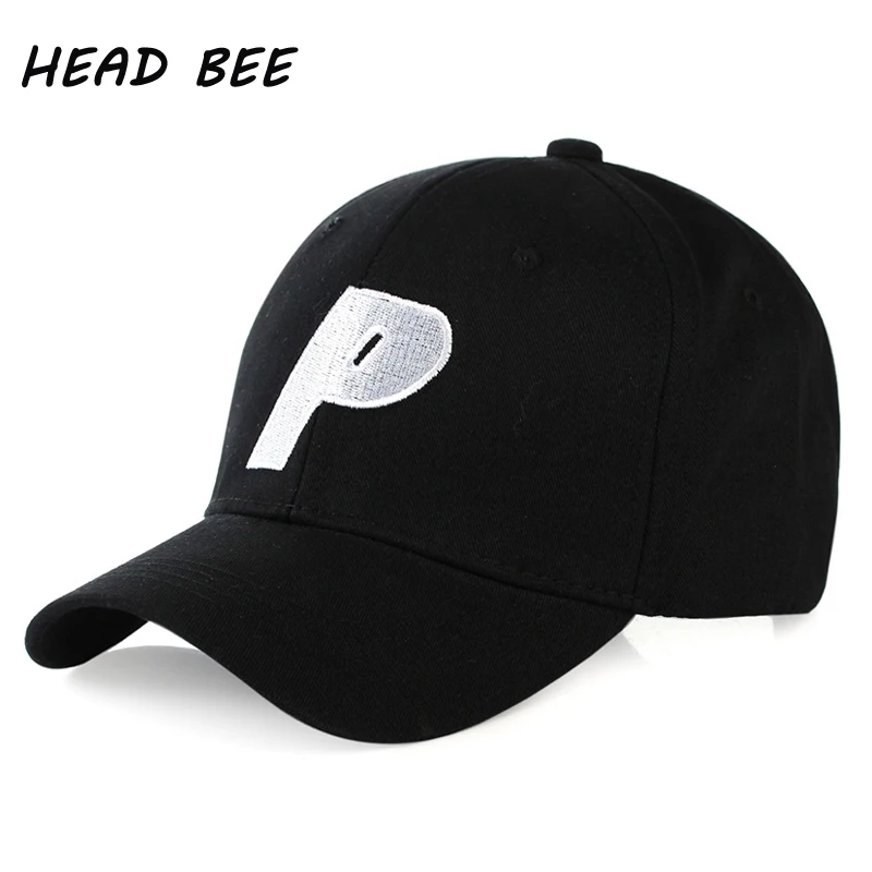 

[HEAD BEE] New Snapback Cap High Quality Cotton Baseball Cap Letter P Embroidery Hat for Men Women Casual Gorras