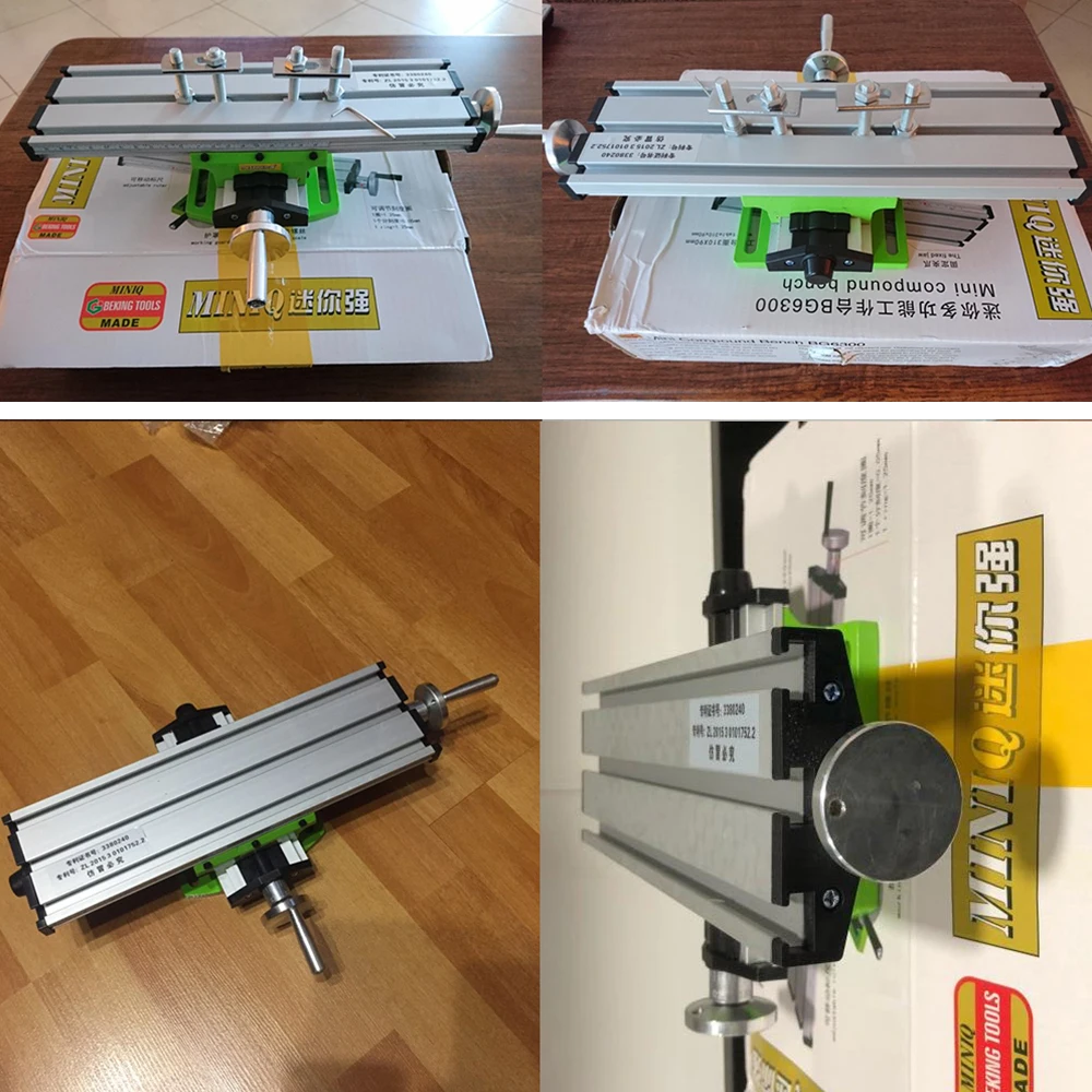 1PC Mini Multifunction BG6300 Bench Vise Fixture Drill Milling Machine Compound Table Adjustment Worktable