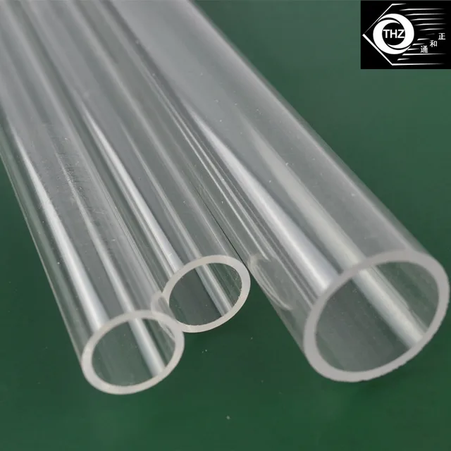 OD22x2x1000mm Extruded Acrylic Tube Clear Plastic Water Home decor LED
