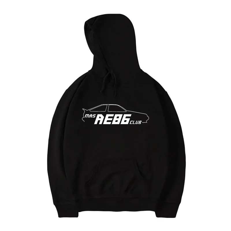 

luckyfridayf INITIAL D oversized hoodies sweatshirts men woman hit hop capless pullover hoodies mens clothing moletom masculino