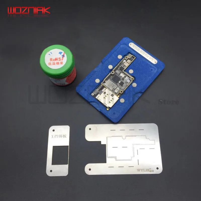 B70 для iphone x Jig материнская плата IC чип расположение фиксированное приспособление