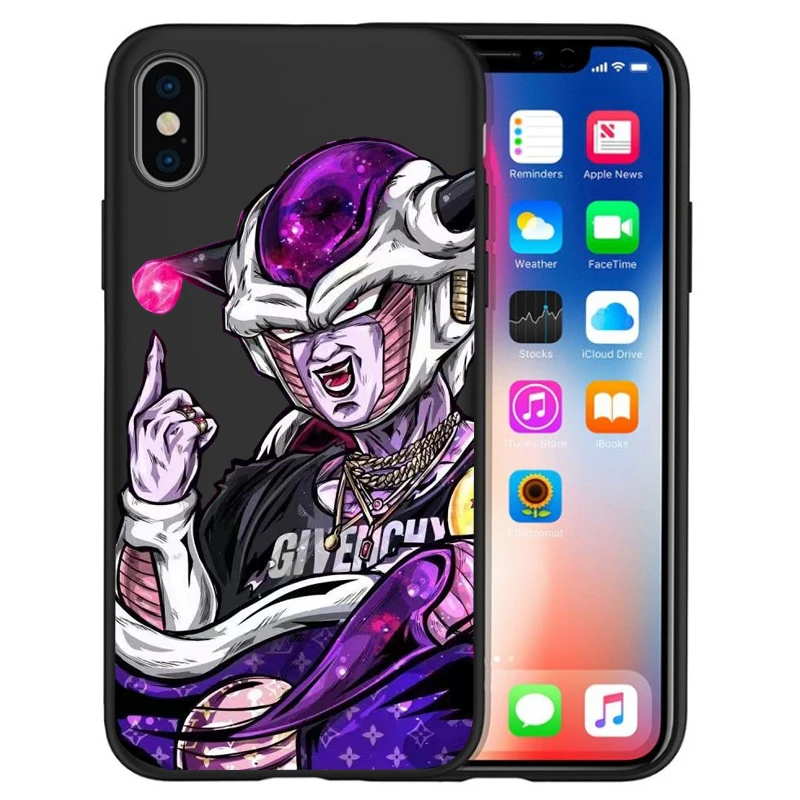 Роскошный чехол для iPhone X Goku Dragon Ball Super Saiyan vegeta Дракон 5 5S 6 6 S 7 8 Plus X XS Макс Мягкий силиконовый чехол случае Etui - Цвет: 19