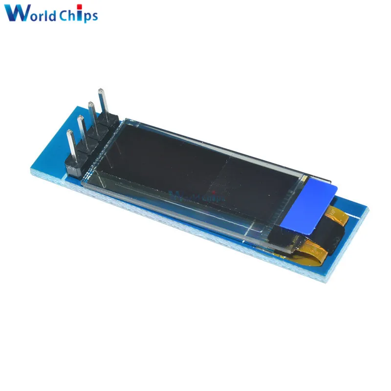 0,91 дюймов 128x32 IIC IEC белый OLED ЖК-дисплей DIY Oled модуль SSD1306 Драйвер IC DC 3,3 В 5 В для Arduino PIC