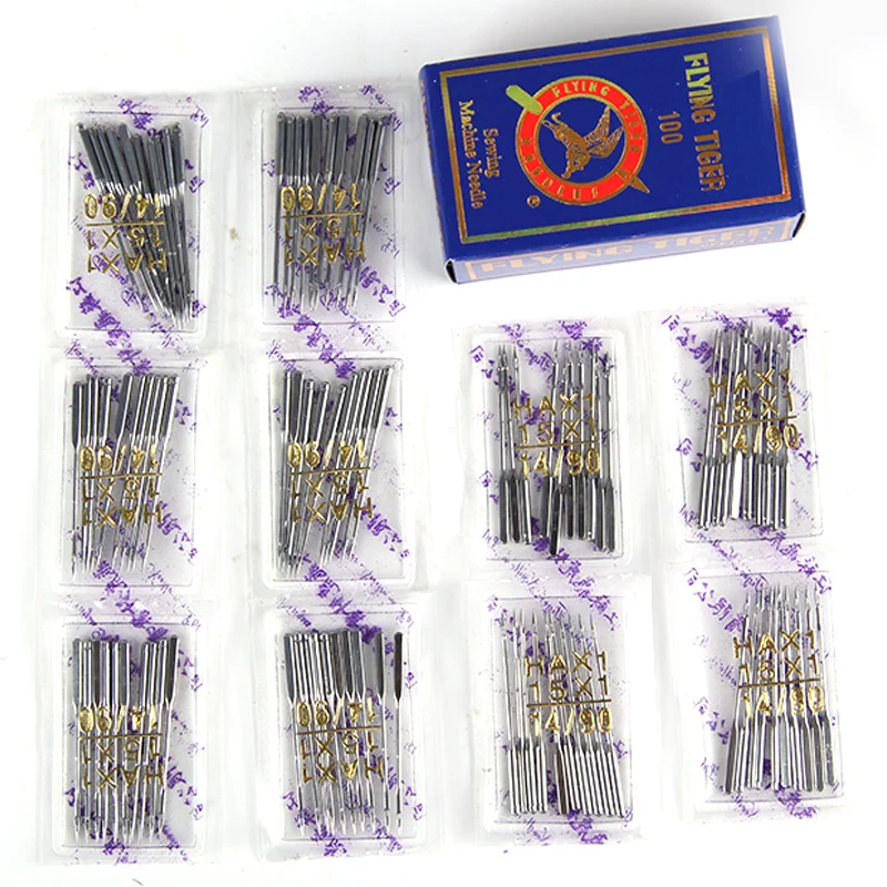 

HAX1 100pcs sewing needles universal 15x1 mixed kit packing sewing accessories for all domestic machine