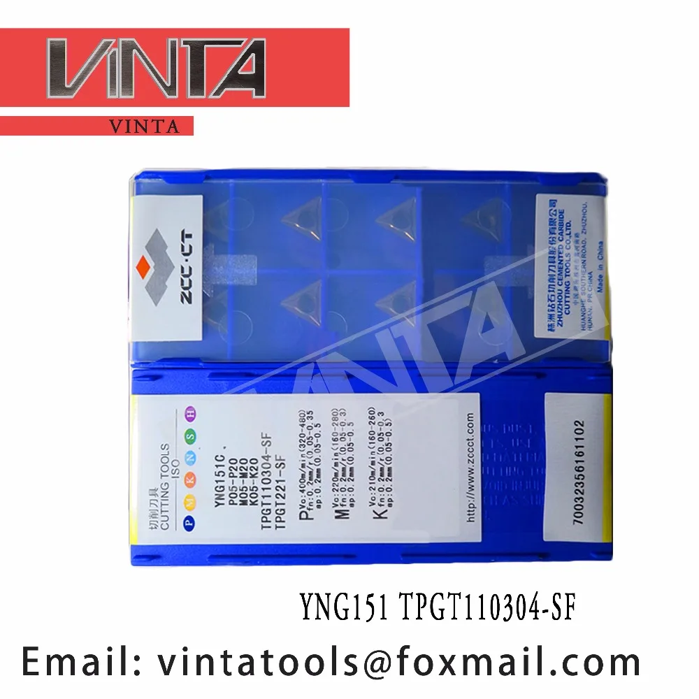Бесплатная доставка Высокое качество 10 шт./лот YNG151 YNG151C TPGT110304 SF cnc карбидные