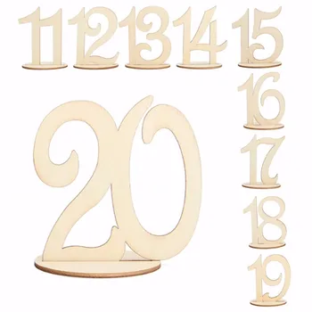 

1-10/11-20/21-30/31-40 wedding table number holder party birthday number tag Table Decoration seat Number rack