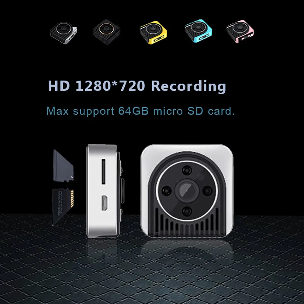 

HIPERDEAL Mini DV Camera Wearable Full HD Car Sports IR Night Vision DVR Video Recorder