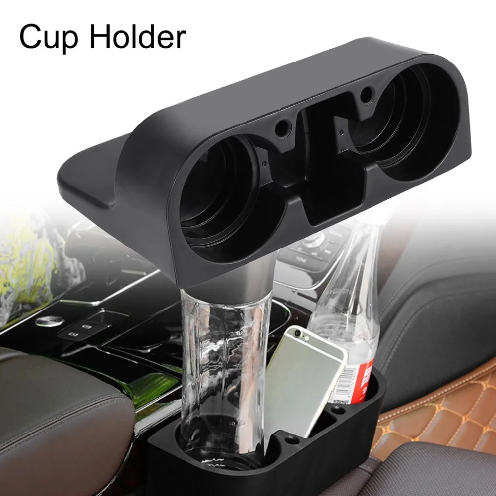 

Universal Auto Truck Car Seat Drink Holder Rubbish Case Bin Valet Beverage Can Bottle Food Mount Stand Storage Box