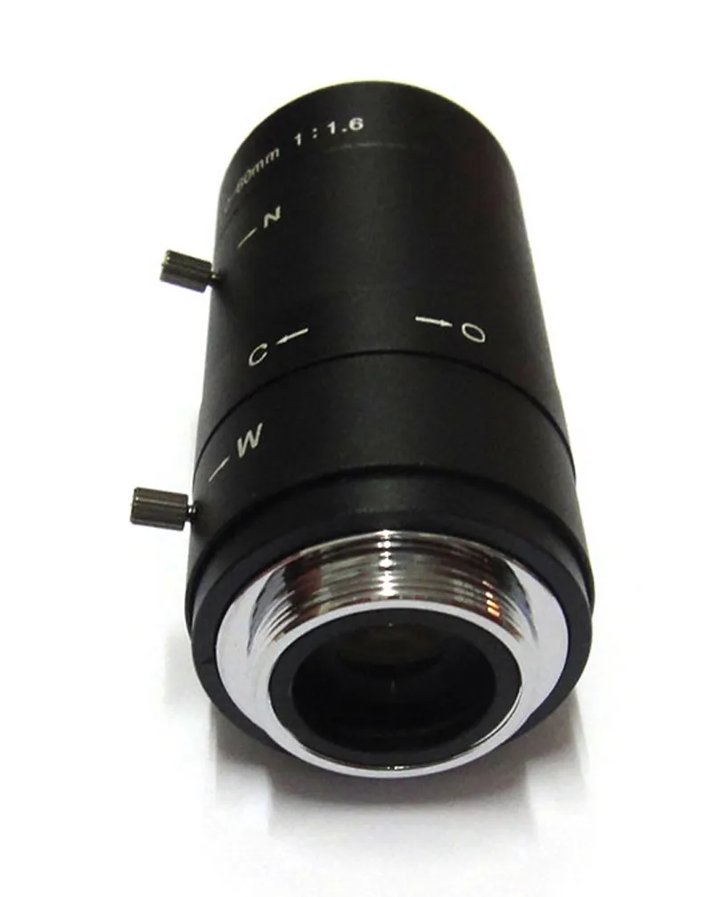 1/" CS 6-60 мм cctv объектив IR F1.6 Диафрагма фокусное расстояние руководство ИРИС для IP CCD камеры