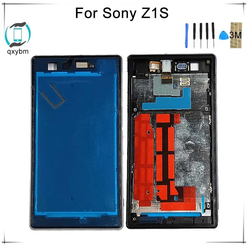 5 0 дюймовая передняя рамка для Sony Xperia Z1S L39T C6916 мобильного телефона запасная
