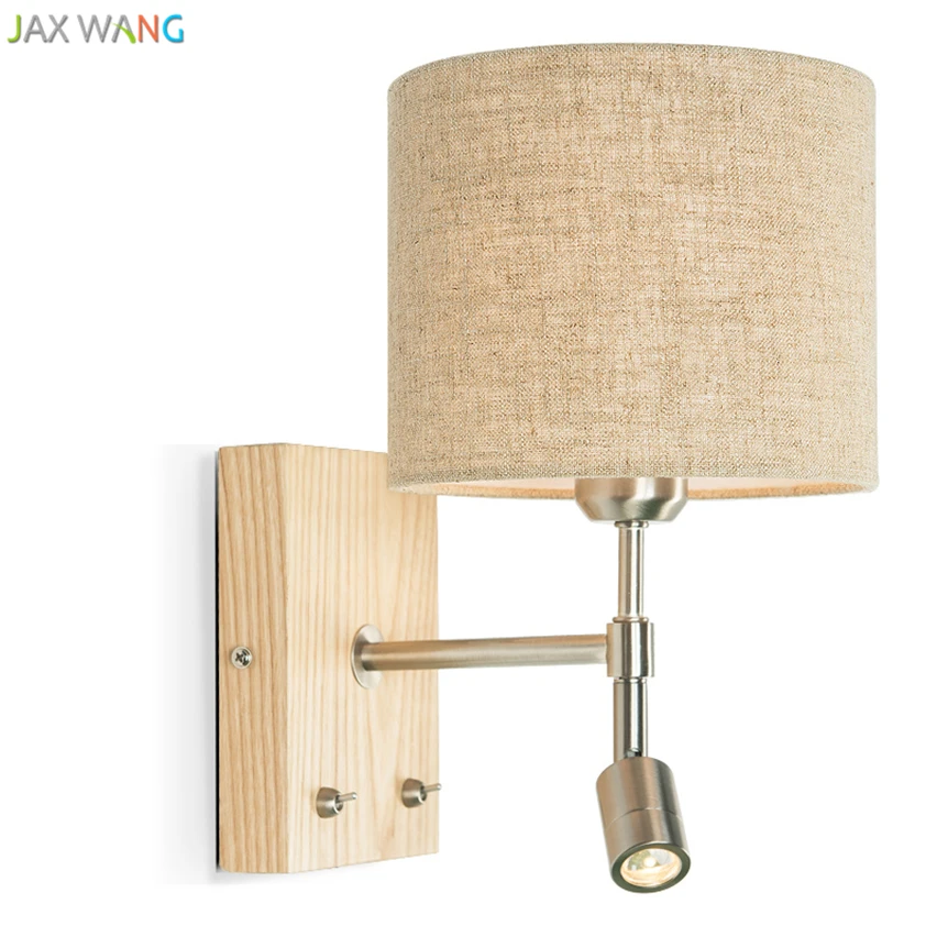 Simple modern Nordic solid wood Wall lamps lights bathroom bedroom light led wall lights for home industrial decor lamp Simple modern Nordic solid wood Wall lamps lights bathroom bedroom light led wall lights for home industrial decor lamp