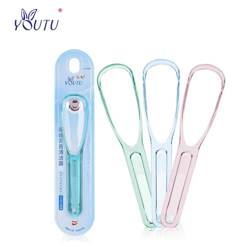100 Brand New Tongue Scraper French Type Remove Bad Breath Efficient