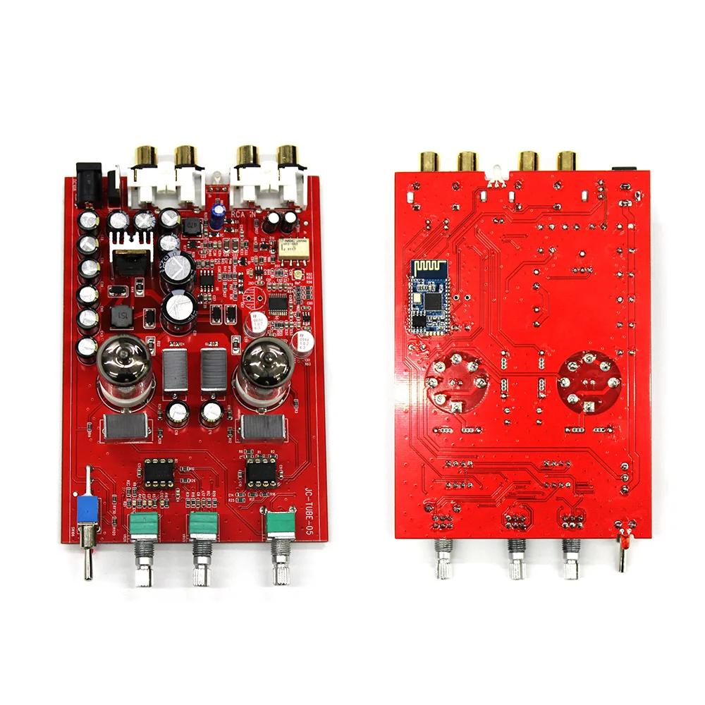 Lusya JAM5654W Bluetooth 5 0 трубный декодер Tone Preamp PCM5102A аудио усилитель DC 12V T0686|Усилители
