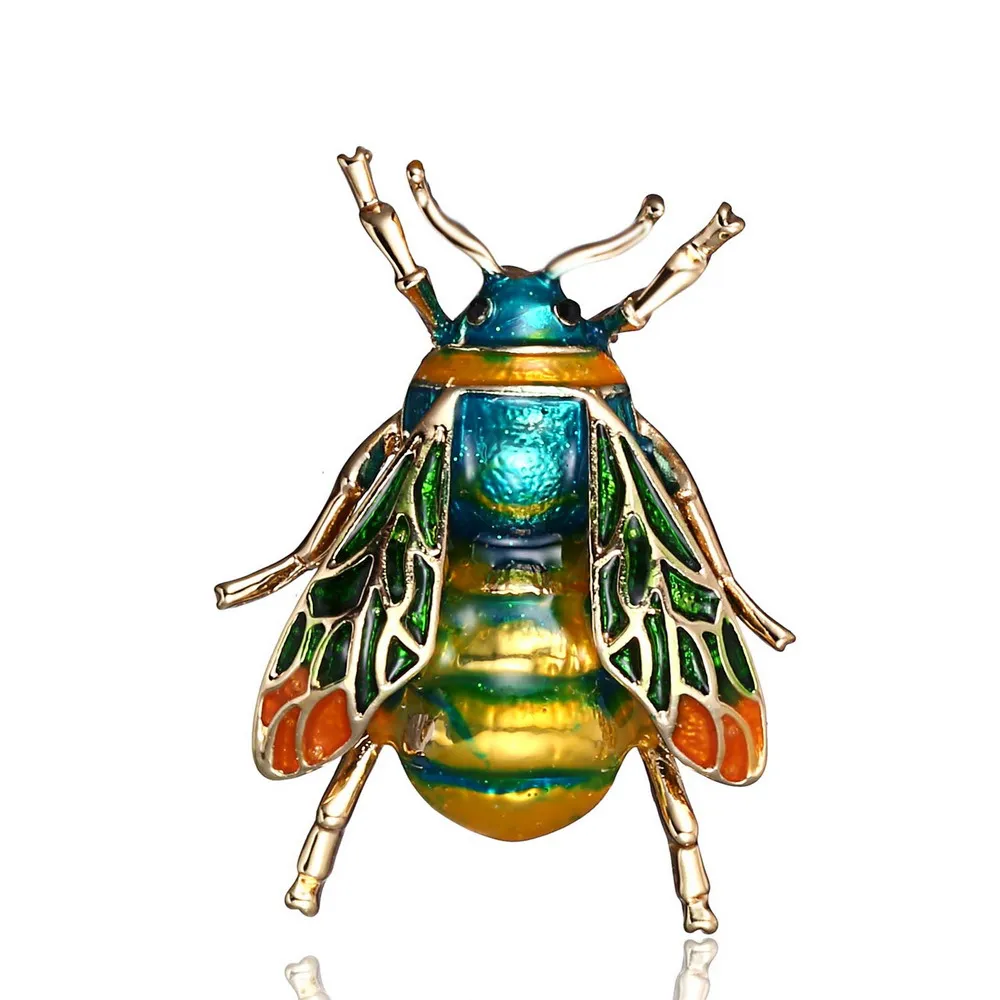 

Insect Bumble Bee Brooch for Women Kids Girls jewelry Gifts Gold Color Yellow Green Enamel Brooches Jewelry bumble bee Badges
