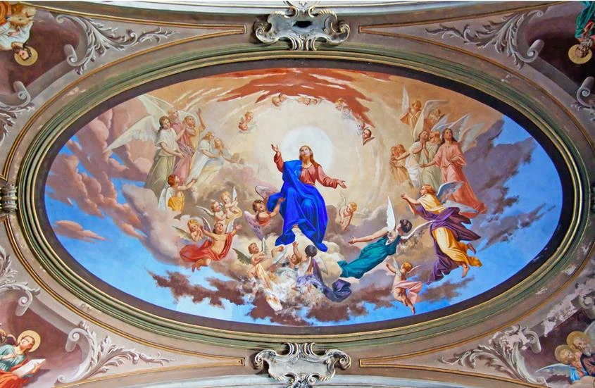 3d Wallpaper Custom 3d Ceiling Murals Wallpaper Mural European Character Religious Angel Ceiling Home Decor 3d Ceiling Murals Ceiling Muralsceiling Murals Wallpaper Aliexpress