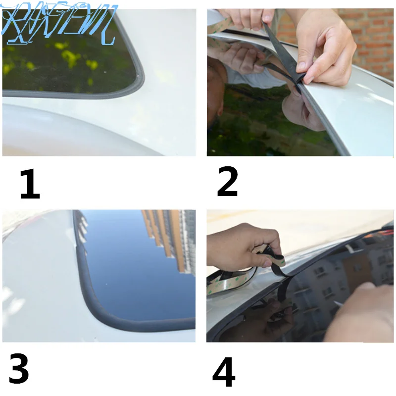 3 м наклейка на крышу автомобиля для Volkswagen Golf 4 6 7 Tiguan Passat B5 B6 B7 CC MK5 MK6 Polo Scirocco Lavida Eos