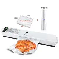 Home Food Packaging Machine Vacuum Sealer 220V 110V Sealing Fresh Film Sealer Vacuum Packer Mini China Vacuum Sealer Rolls Bags