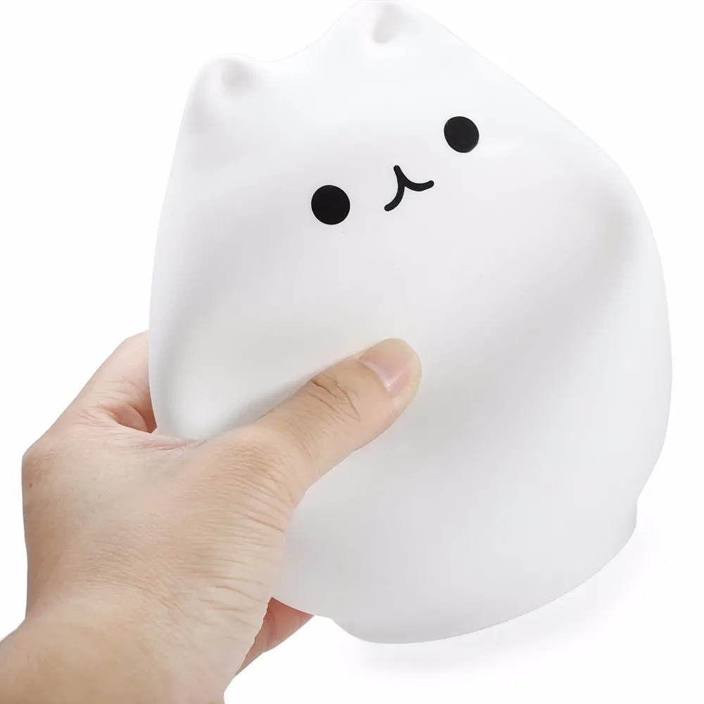 2016-New-Arrival-Color-Changing-Silicone-Cat-Night-Light-Bedside-Lamp-2-Modes-Children-Cute-Night (2)