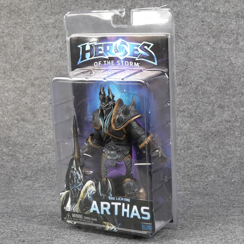 Goedkoop Neca Helden Van De Storm De Lich King Arthas Pvc Action Figure Collectible Model Toy 7 \